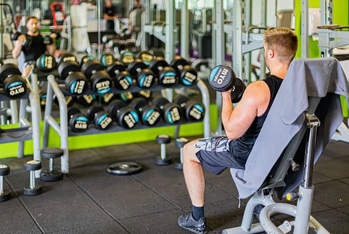 plateau cardio-training musculation le klube salle de sport dijon technogym