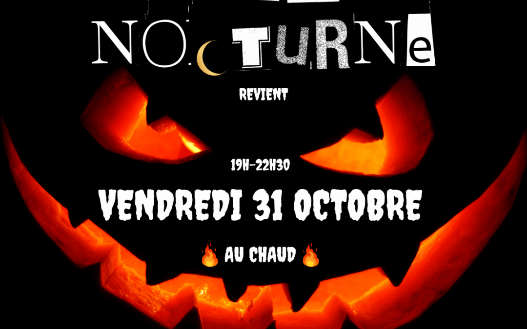 MARCHE NOCTURNE D’HALLOWEEN !