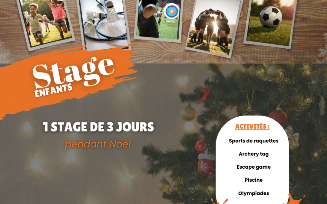 STAGE ENFANTS – VACANCES