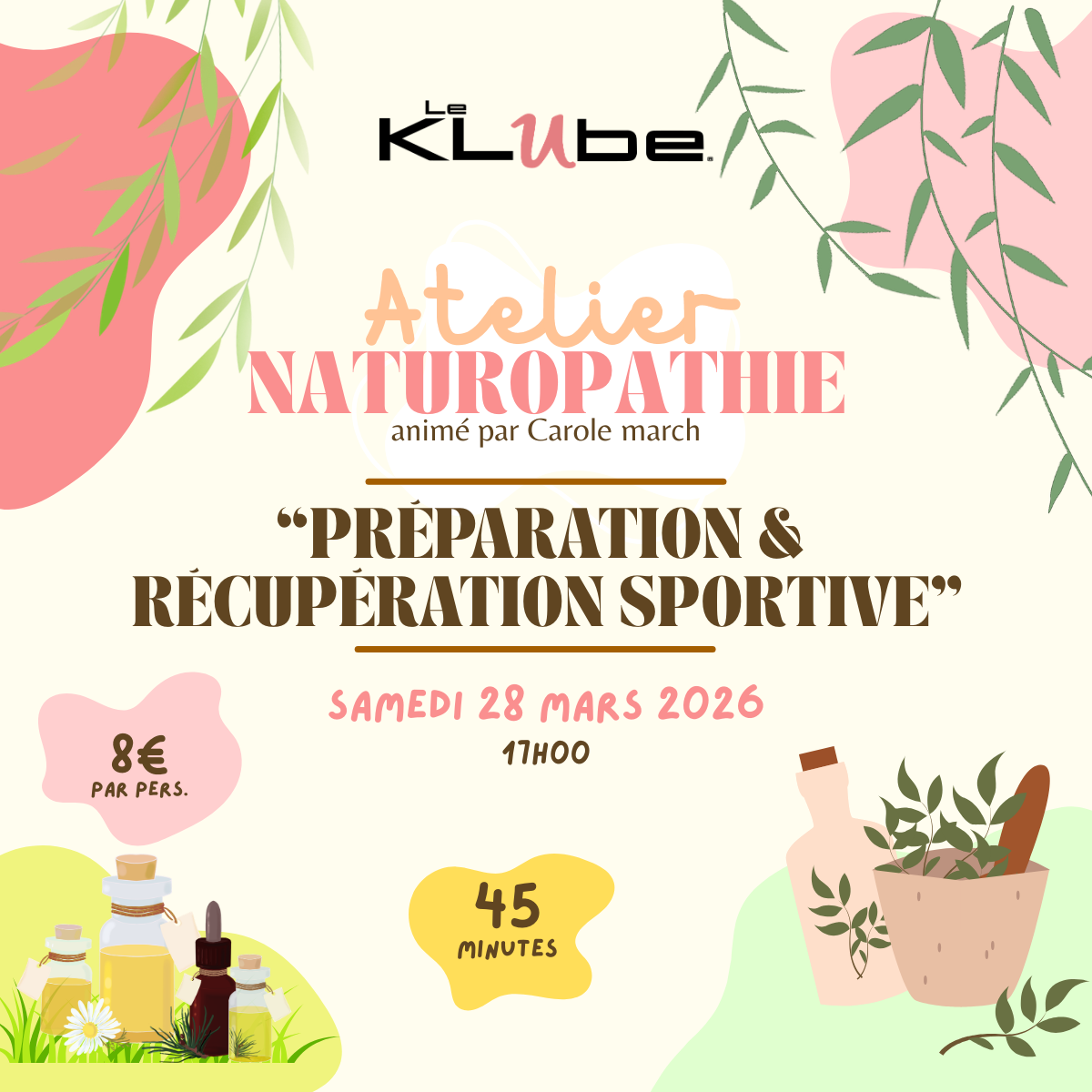 ATELIER NATUROPATHIE - 28.03 à 17h00