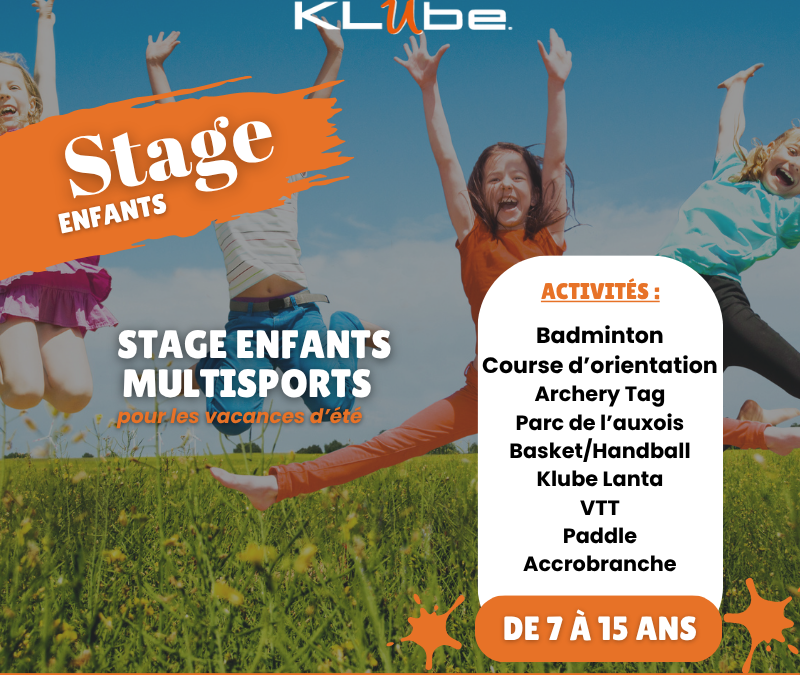 STAGE ENFANTS ETE 26